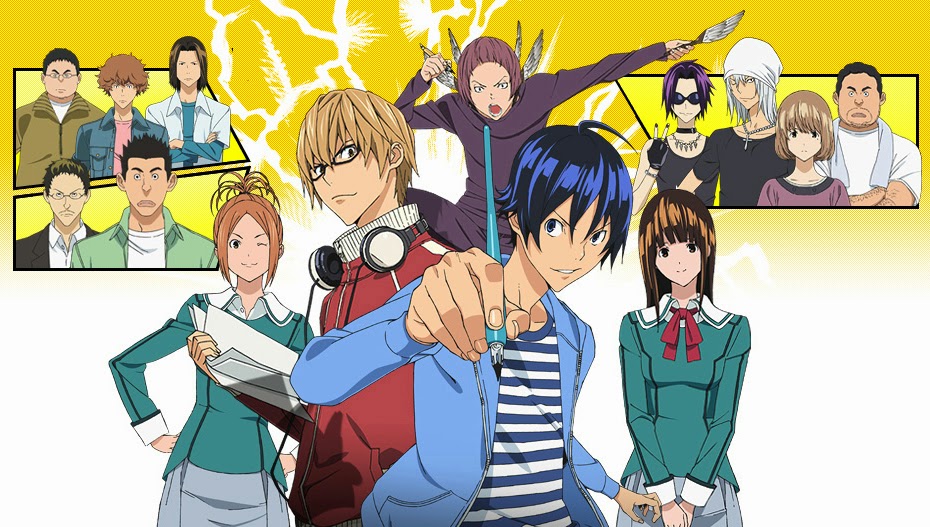 تحميل حلقات Bakuman جميع المواسم على مركز الخليج Bakuman