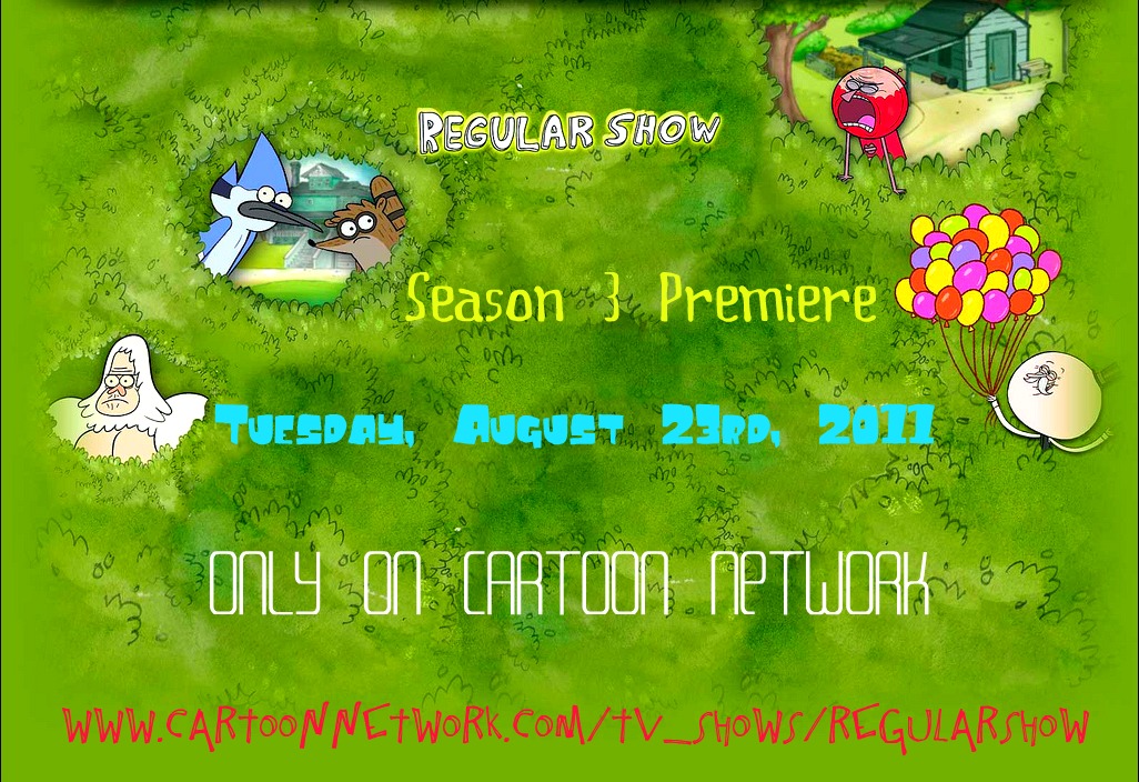 SPREAD THE WORD PLEASE! Regularshowseas3aug