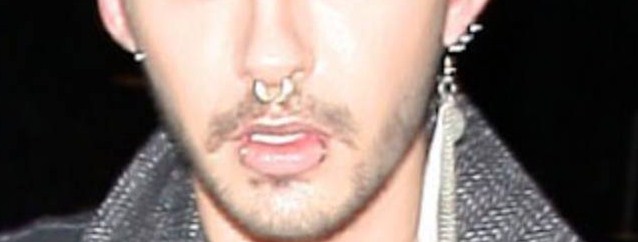 Bill ya tiene 2 piercings en la boca!  2p