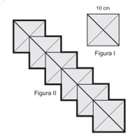 Calcule a área Triangulo