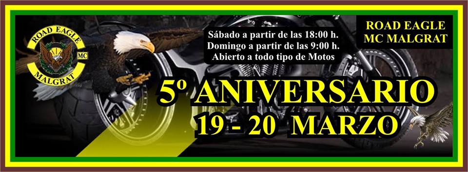 Road Eagle  19%2Bde%2Bmarzo%2B-%2B5%25C2%25BA%2Baniversario%2Broadeagle