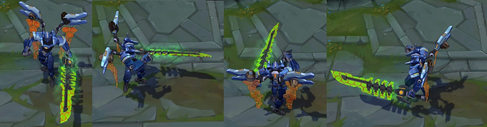 Skins Aatrox y Malphite Metalizados Y Ward Metal Aatroxxturn