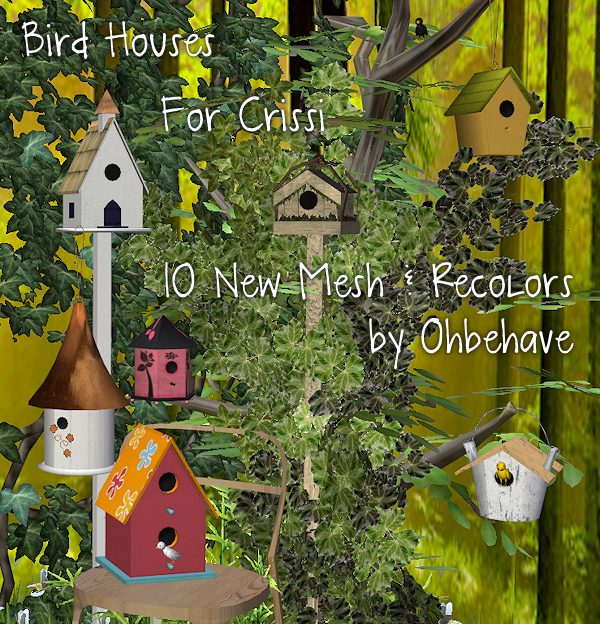 crissi - Bird Houses For Crissi BHFC1