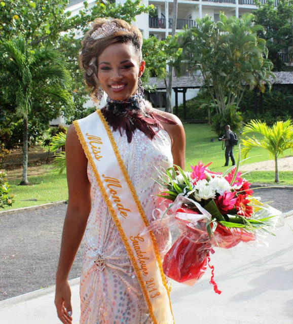 Sheryna van der Koelen won the Miss Monde Guadeloupe 2013 crown Guad