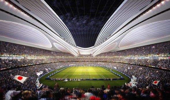 ملعب اليابان الحديث New-Sports-Stadium-in-Tokyo-2