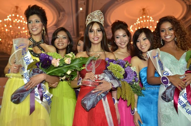 Lynn Tan was crowned Miss Universe Singapore 2012 Sing