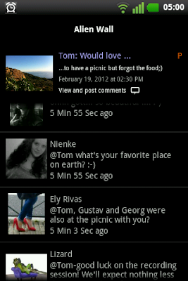 BTKApp UPDATE! Tom: Would love...to have a picnic but forget the food ;)   521026062