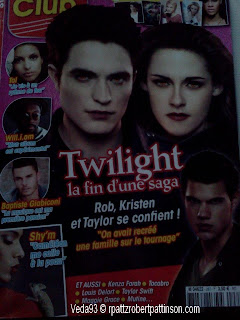 8 Octubre-Rob habla de Twilight, fama y llegar a ser un padre algún día con Star Club Magazine (Scans + Tradución) Starcouv