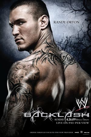 Voices - Randy Orton WWE  Backlash-poster