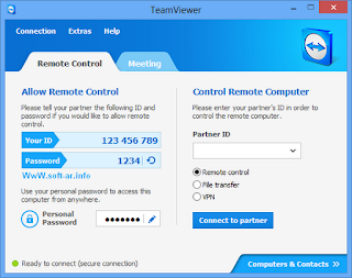 برنامج التحكم Download TeamViewer 2013