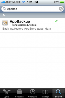 Những ứng dụng hay nhất trên cydia dành cho Iphone AppBackup