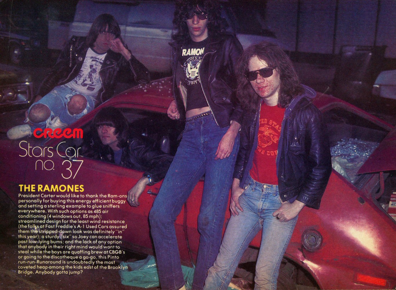 FOTOS GUAPAS Y ROCKERAS - Página 35 StarCar-Ramones