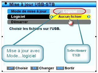 LA METHODE DE LA MISE A JOUR du SAMSAT HD 80 et La méthode d'activation du morebox intégré  Mode