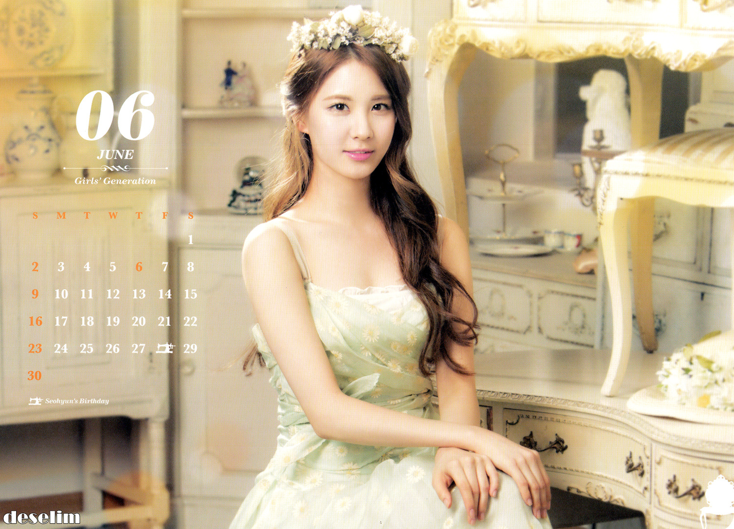 [18.12.12] SNSD 2013 Official Desk Calendar Scans HD 12