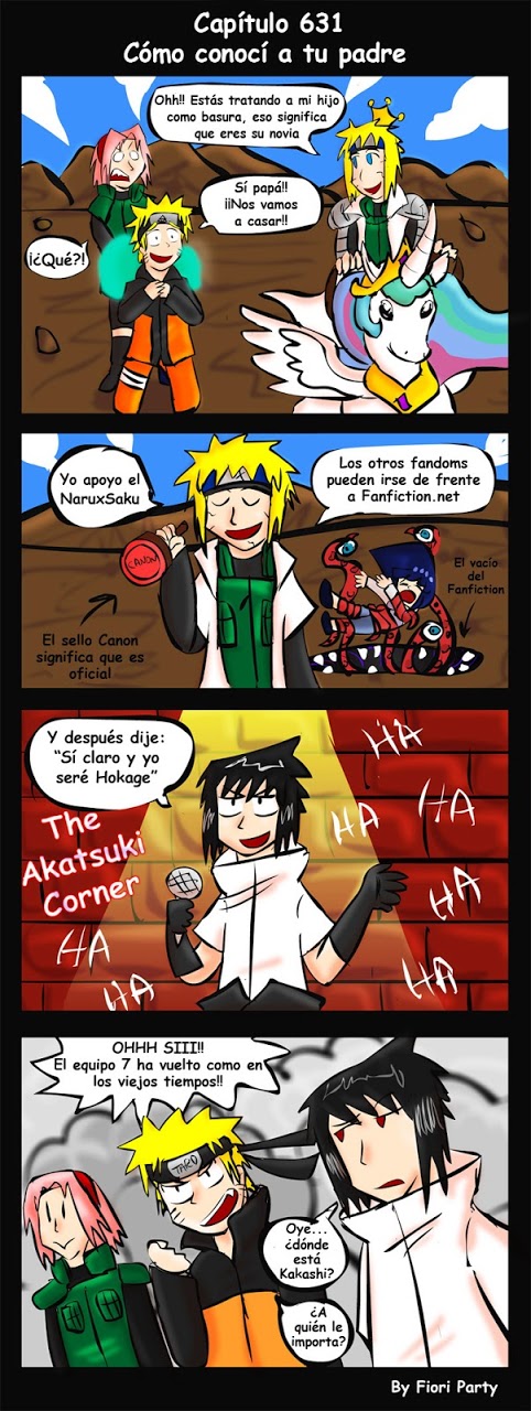 Naruto Shippuden spoiler Mangas (Parodia) Chapter-631-esp