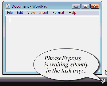  PhraseExpress لتصحيح العبارات الخاطئة عند الكتابة. Pex5_ani_en