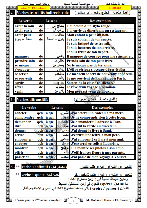 تعلم كيف تكتب موضوع تعبير باللغة الفرنسية تاْخذ علية الدرجة النهائية Www.modars1.com__003