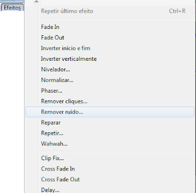 Tirar Ruído de Áudio usando Audacity... Audacity%2B4