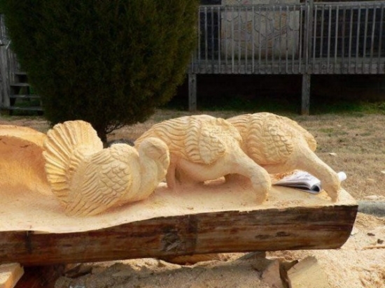 نقوش فى جذوع الأشجار Carving-wood-art-18