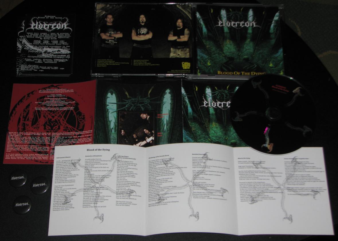 ELDEREON "Blood of the Dying" CD disponible desde ya! Eldereon