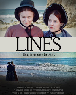 Lines, un court métrage sur Charlotte et Emily Bontë Linesposter