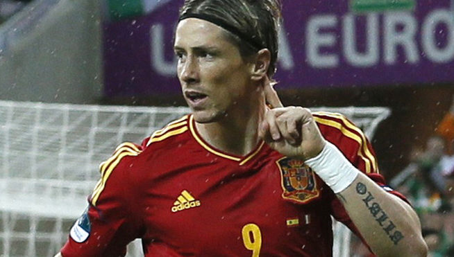 Fernando Torres. Bota de oro de la Eurocopa 2012. TORRES