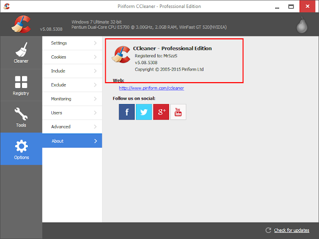 عملاق تنظيف الجهاز بشكل دوري وسريع وتصليح الأخطاء CCleaner Professional 5.09.5343 Final  Untitled-1