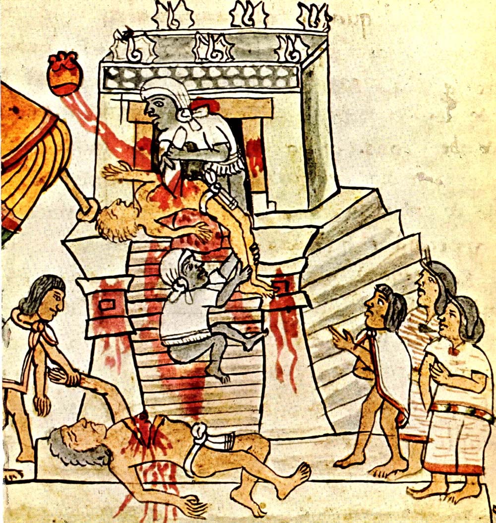 Las 5 peores mentiras de los "españoles malditos que nos conquistaron  #historia. Aztec4figure1512