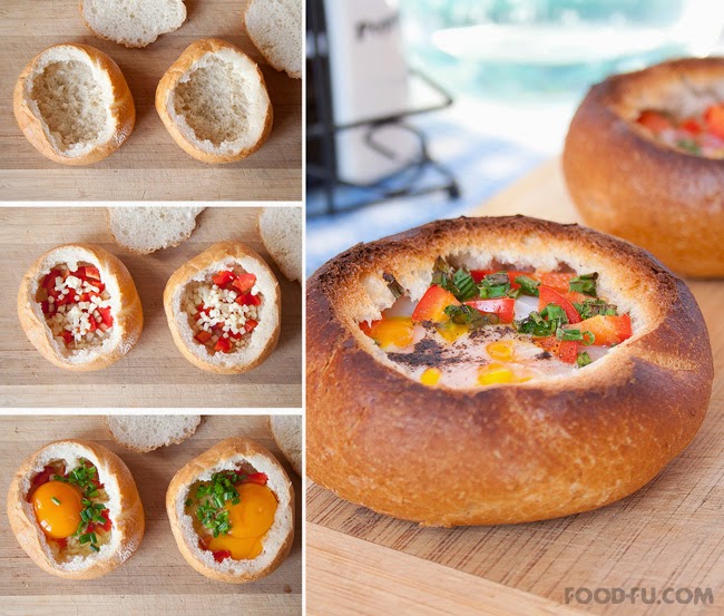 زبادي الخبز والبيض الشهيه وطريقة صنعها  Breakfast-bread-bowls-collage