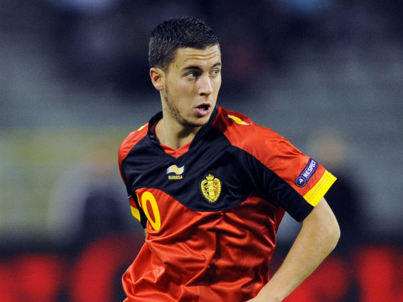 Which team is likely to break the Spanish stronghold of world football ? Eden-Hazard_belgium