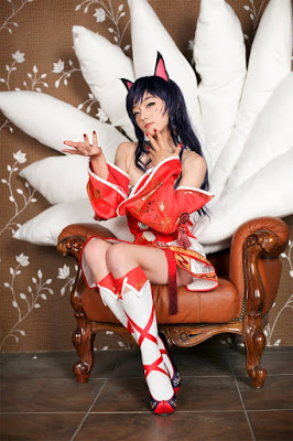 Cosplay League of legends Ahri1