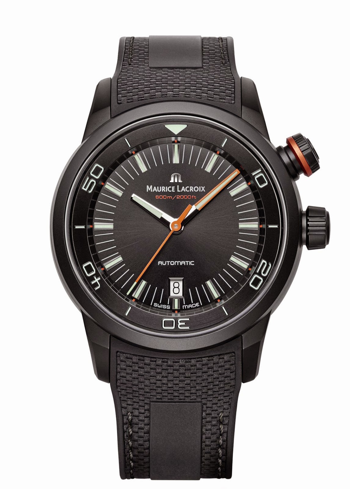 Maurice Lacroix's new Ponto S Diver Black PVD Maurice-Lacroix-Pontos-S-Diver_3