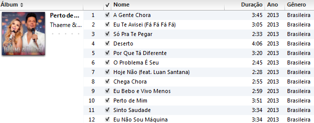 Thaeme & Thiago - Perto de Mim (iTunes Matched) Capturar