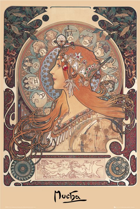 Alphonse Mucha Mucha-zodiac