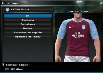 PES2012 NTSC/USA, ESP/PAL OPTION FILE V 0.8  BY Kratos82 Aston