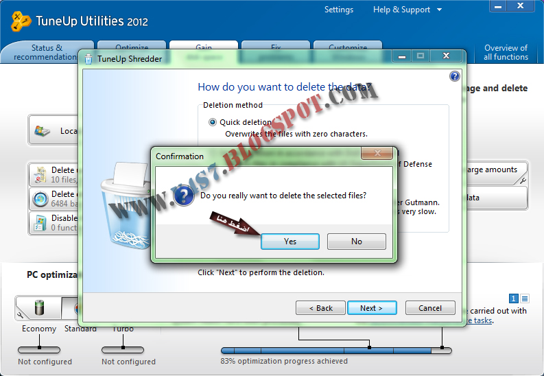 اوافق اقوى واضخم شرح لبرنامج TuneUp Utilities 2012 على مستوى الوطن العربي 150 صورة  Untitled-44