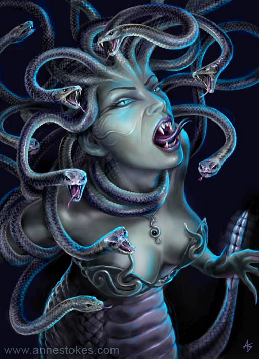12 Makhluk Mitologi Tercantik Medusa_by_Ironshod