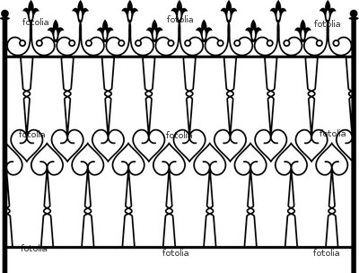 نماذج ومخططات لسور البلكونات والحدائق من الحديد/ Charts for iron balconies & garden fence   400_F_23035907_IHSBlFNvgCS13hRXZJnZh7v7cyyjAHBI