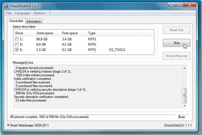  الاسطورة برنامج CheckDiskGUI  لفحص و تسريع جهازك و تصحيح أخطاء الويندز Chkdisk-2