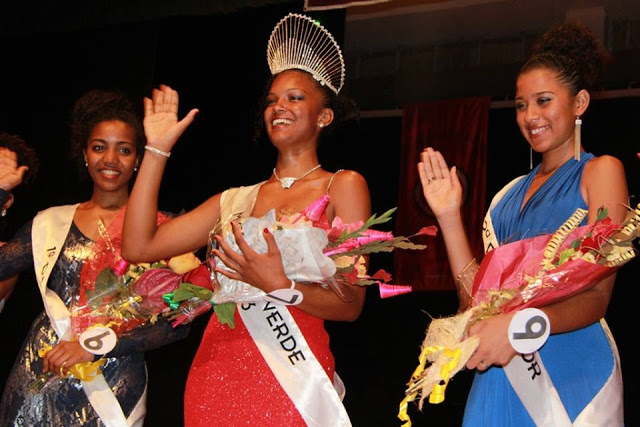 Cristina Spencer was crowned Miss Cabo Verde 2013 Capvert