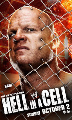 كين نجم بوستر عرض جحيم في القفص Hell In a Cell  Hellincell