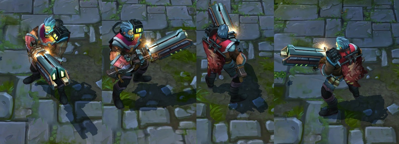 Nuevas texturas skin Graves Fugitivo Graves4