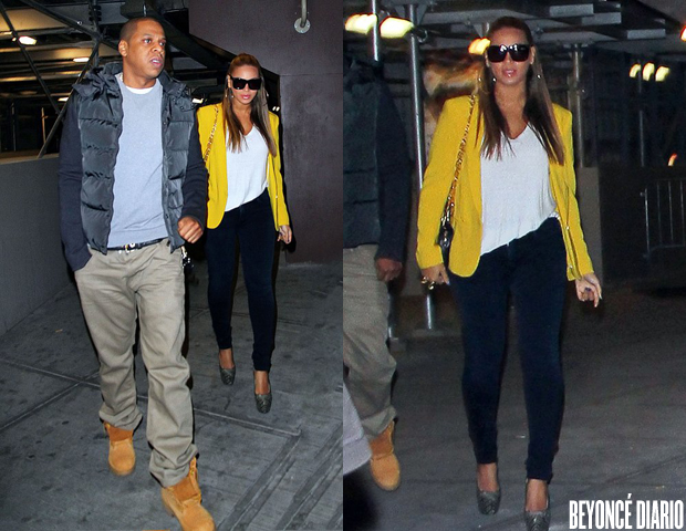 Beyoncé y Jay-Z en el Madison Square Garden. 3