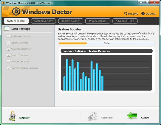  تحميل برنامج Windows Doctor لتسريع الكمبيوتر مجانا 2014 Screenshot01