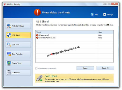 USB Disk security  மென்பொருள் USB_shield_detections