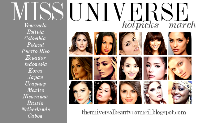 Miss Universe 2013 Hot Picks 1