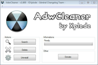 Eliminare Toolbar e programmi indesiderati  Adware-cleaner