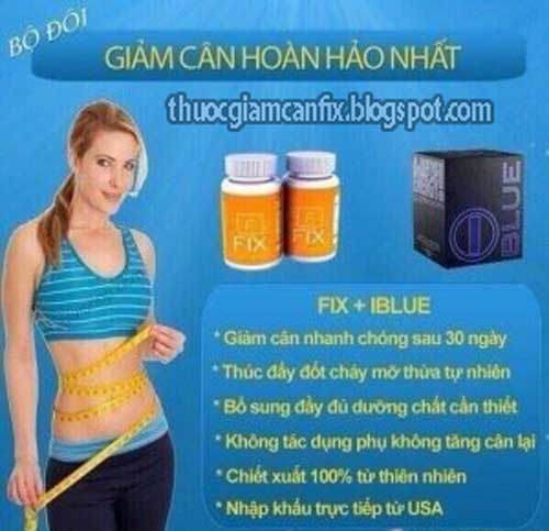 Cách giảm cân nhanh nhất trong 1 tháng 3 đến 6kg bằng Fix Bhip Thuoc-giam-can-fix-5