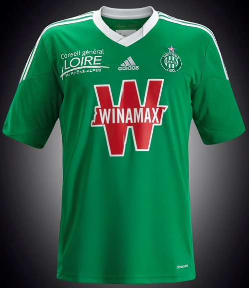 Octavos de Final VUELTA: Saint Etienne - UD Almeria AS-Saint-Etienne-13-14-Home-Kit