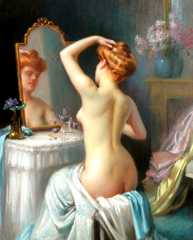 Poemas de Amor  - Página 15 Delphin-enjolras-desnuda-frente-a-un-espejo-eros-arte-boveri